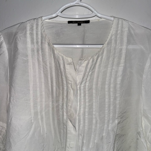 Kobi halperin white blouse size L - Picture 3 of 7